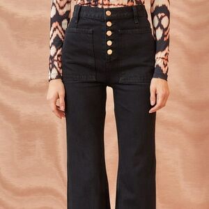 Ulla Johnson Lou Flared Jeans Sz 26